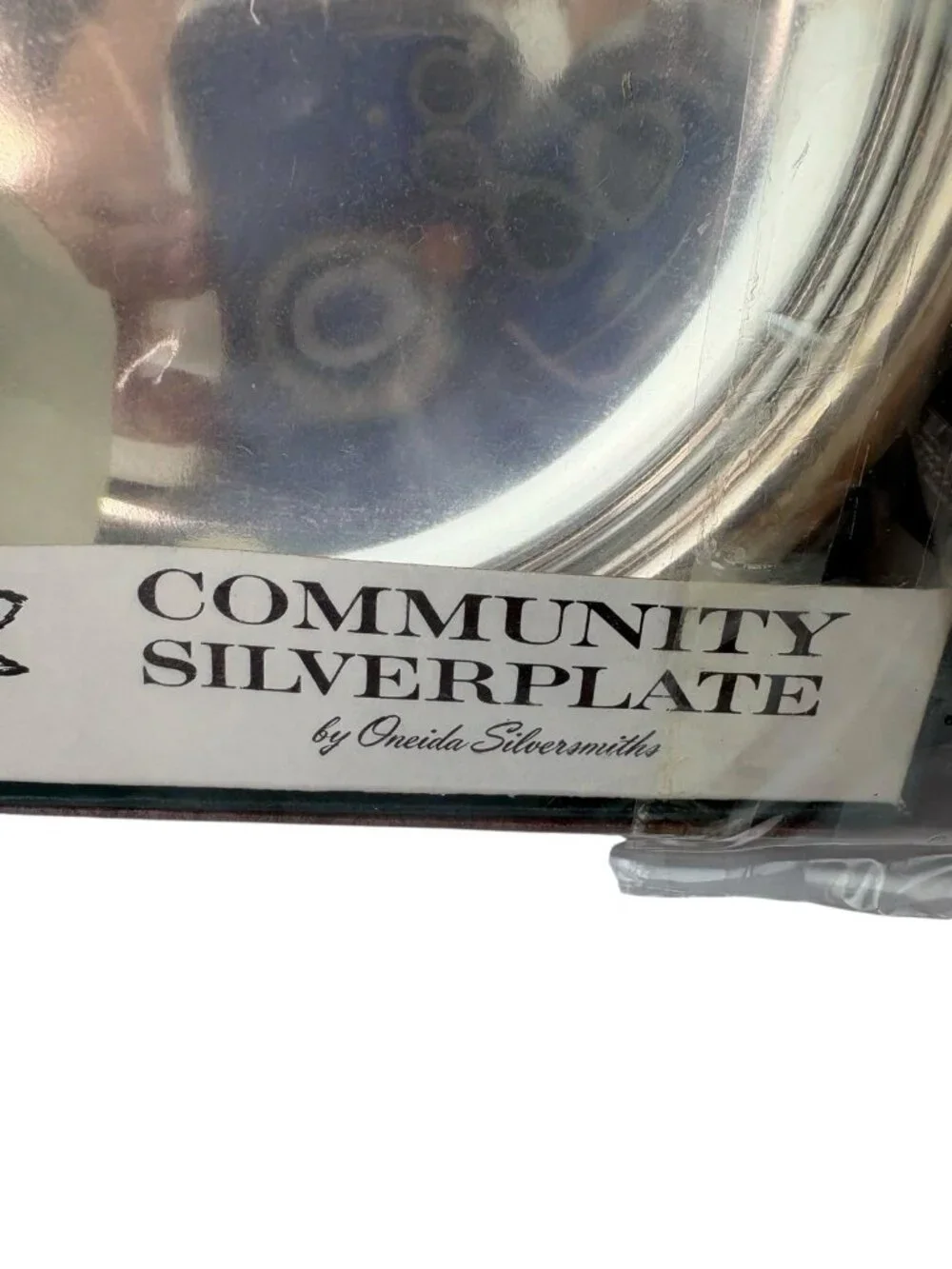 NIB Vintage Community Silverplate Morning Rose Oneida Silversmiths 7